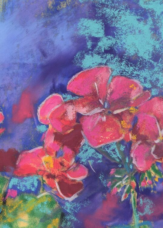 Alison Pastel flowers
