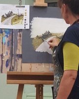 Joy Sanders - Acryilc Demonstration