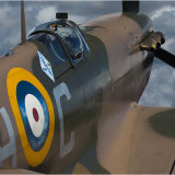 A static Spitfire