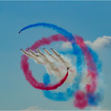 The Red Arrows performing the 'Gypo'