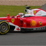 Ferrari at Silverstone test day