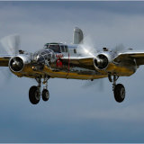 Mitchell Coming in to land