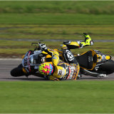 Whoops!! Josh Brookes at the moment he dropped it!