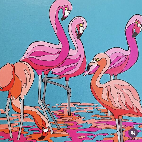 Stand tall and flamingo for it!