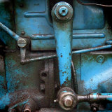 Blue Tractor Detail