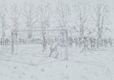 'Watching the match'