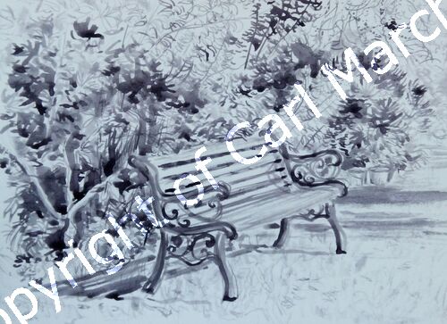 'October bench'