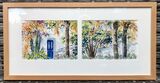 'The blue door'