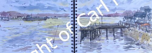 'Late afternoon, Milford Haven'