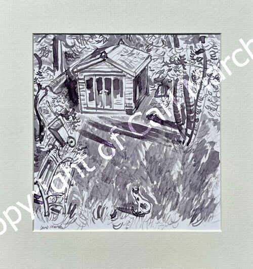 'The new summerhouse'
