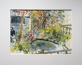 'Summer garden with Fletcher'