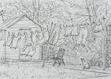 'A line of washing'