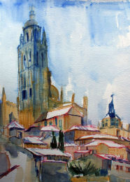 Catedral desde Casa del Sol - Segovia