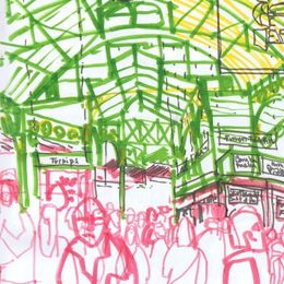 Borough Market sketch1