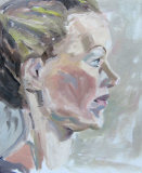 Portrait - oil sketch