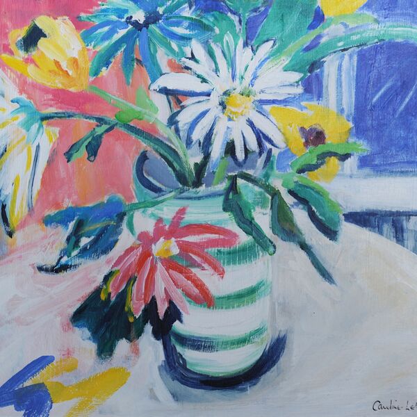 Flowers on the Kitchen Table 40 x 50