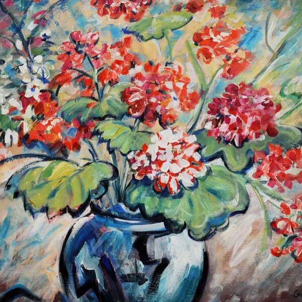 The Geranium Pot 75 x 95 £550
