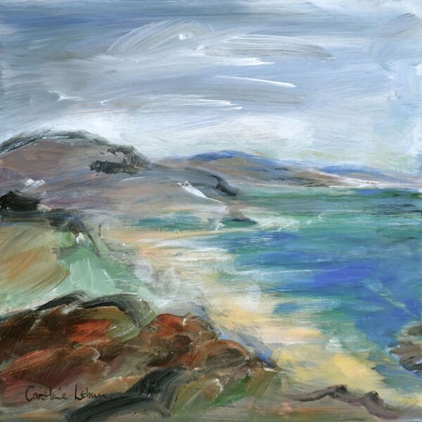 Beach, Ardnamurchan 30x30