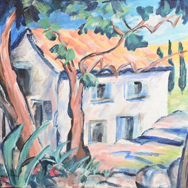 les arbres du Midi 40 x 50