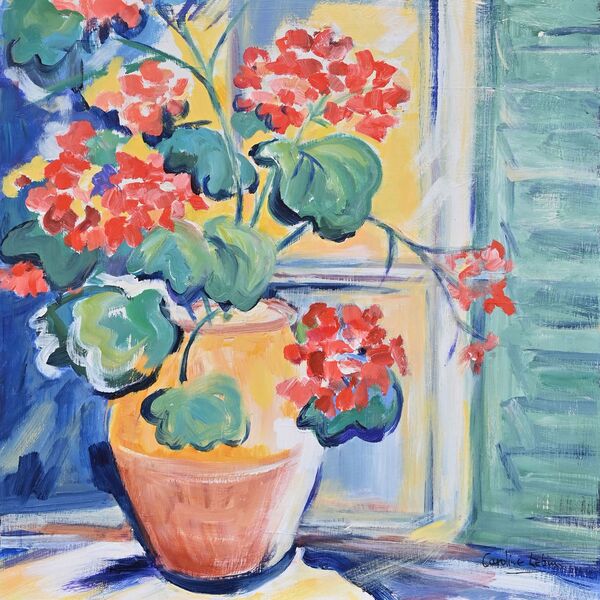 The Yellow Pot 46 x 46