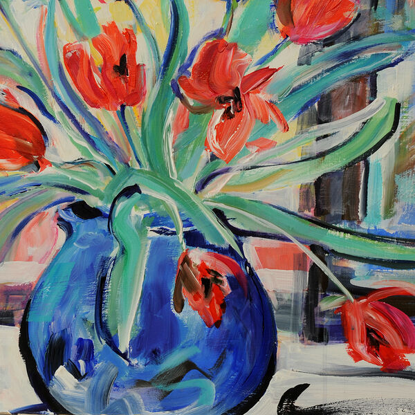 The Blue Jug 50 x 50 £400