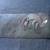 Pinned rain fox (winter series)