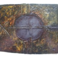 dark connection with large thread cross