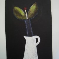 jug with opening bud nfs