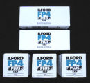 ILFORD FP4 PLUS 120 SIZE ROLL FILM X 5 ROLLS £25.95