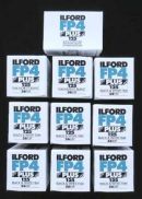 ILFORD FP4 PLUS 35MM FILM 36 EXPOSURES X 10 ROLLS £48.95