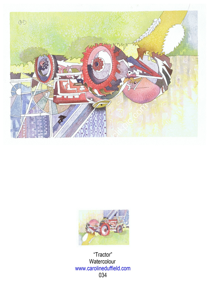 Tractor A6 Card
