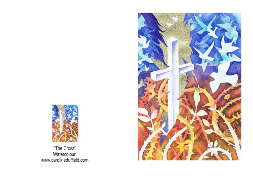 The Cross Easter Card A6