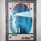 Lowestoft Lighthouse Tower - Vintage inspired Travel Poster