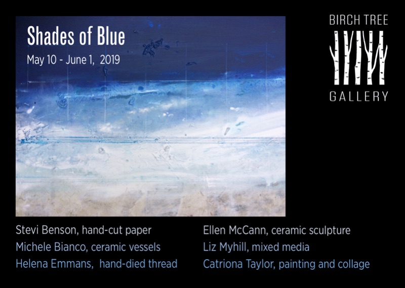 Birch Tree Gallery - ad Shades of Blue