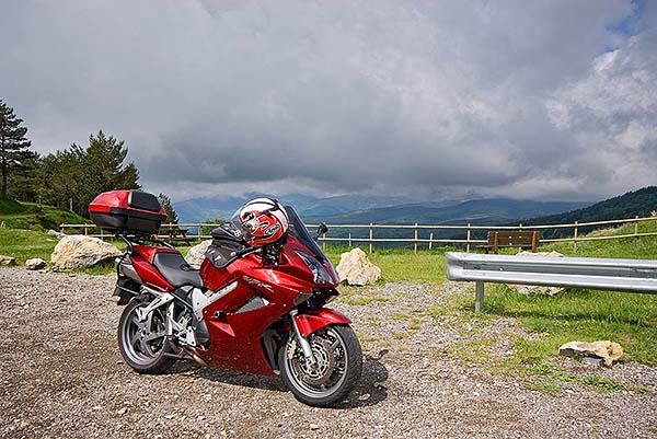 My Bike at Col d'Ares