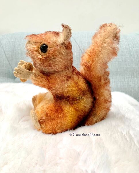 Perri the Steiff squirrel has been adopted.