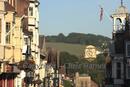 The North Downs viewed from Guildford High St.