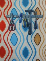 Tools (with Spanish retro paper)