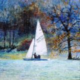 Autumn Sailing (Acrylic)