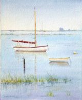 Flood Tide, Blakeney I (Watercolour)