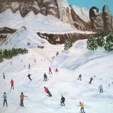 skiing in the alps £100