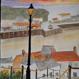 Whitby town Unframed £25