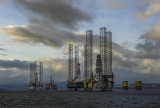 Oil Rigs in Cromarty Firth