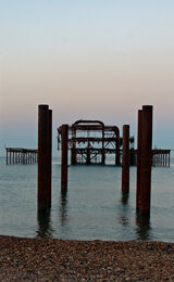 The Old West Pier | Brighton