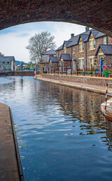 The Canal Basin at Brecon