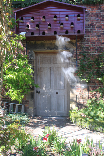 Door and Dovecote at Alnwick Garden
