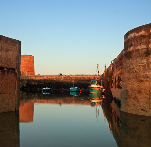 Reflections, Beadnell Harbour, Northumberland