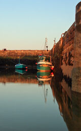 Reflections, Beadnell Harbour, Northumberland