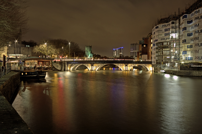 Bristol Bridge Night