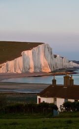 Dusk Cuckmere Haven, Seven Sisters, Sussex